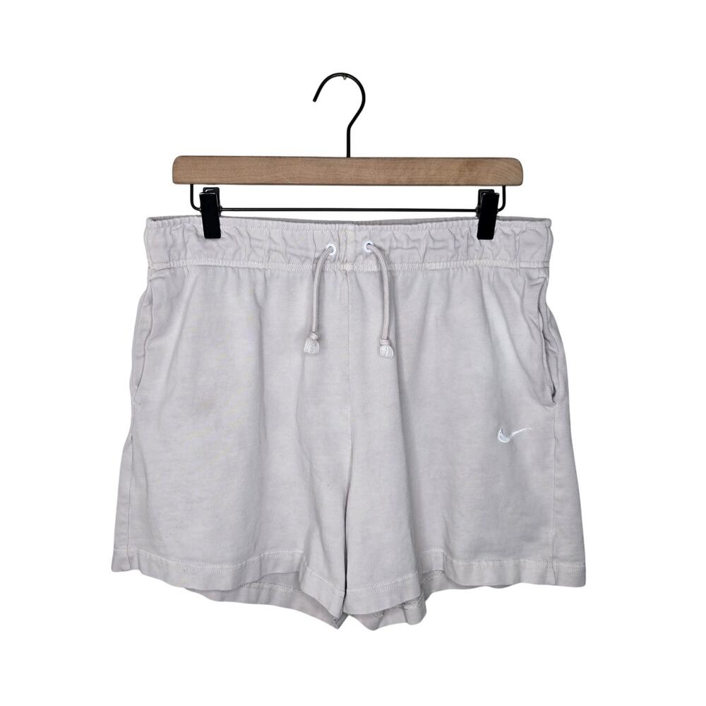 NIKE Men's Tan Drawstring Shorts Size Large